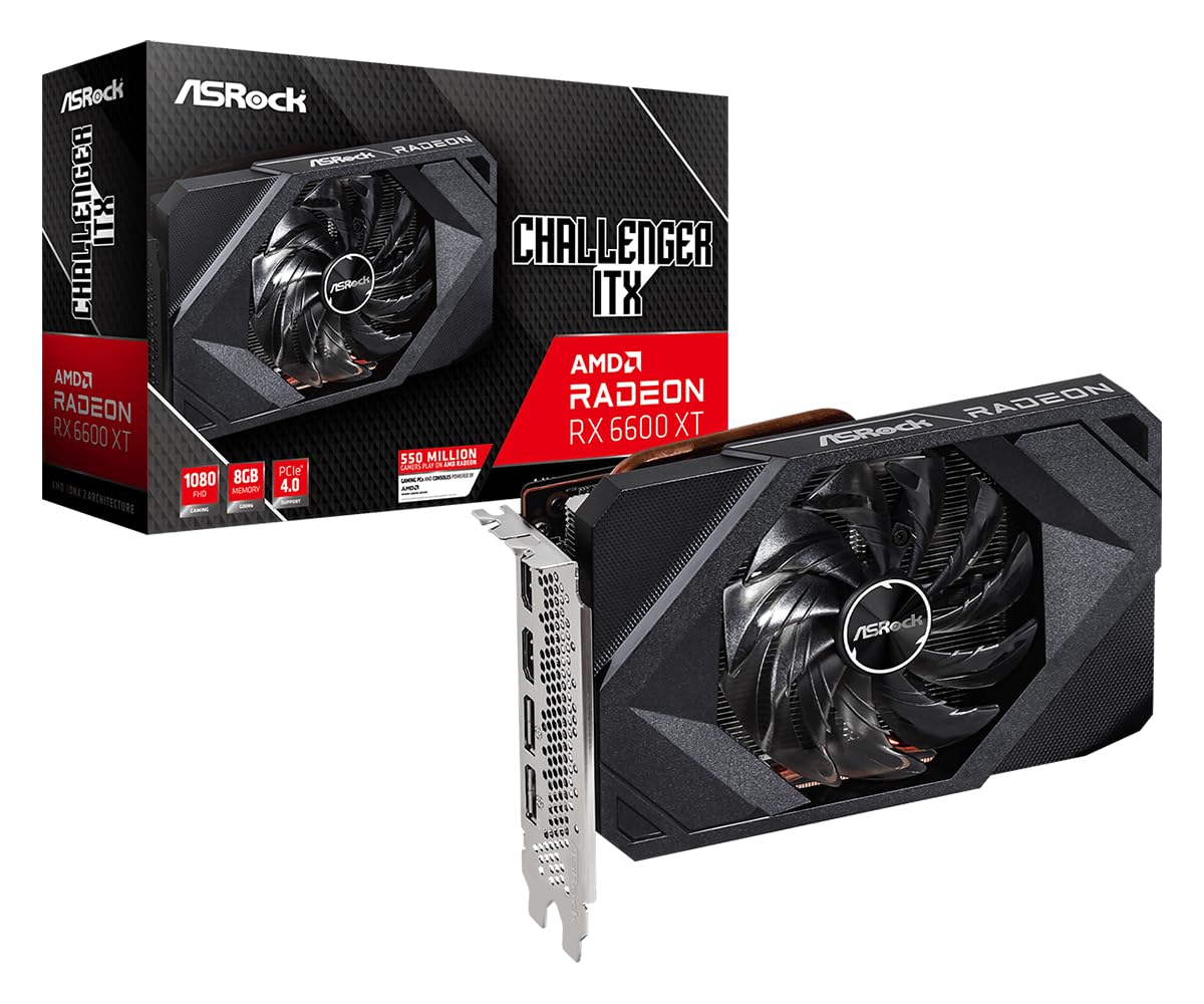 グラフィックボード・グラボ・ビデオカード ASRock Radeon RX6600XT 8G Amazon | ASRock AMD Radeon RX6600XT搭載 グラフィックボード GDDR6